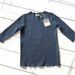 🆕NWT Belati Denim Waffle Tee